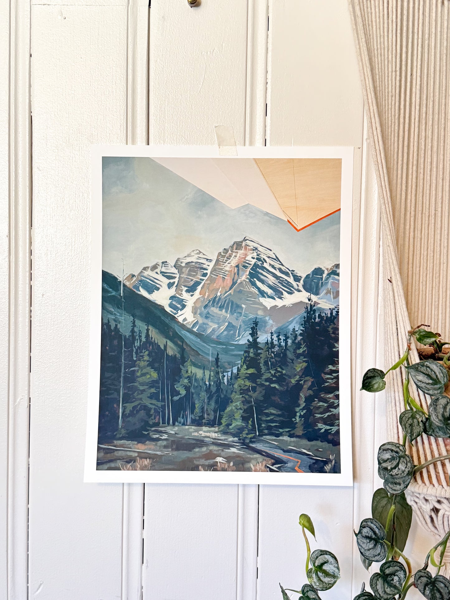Snow Laced Bells Archival Print