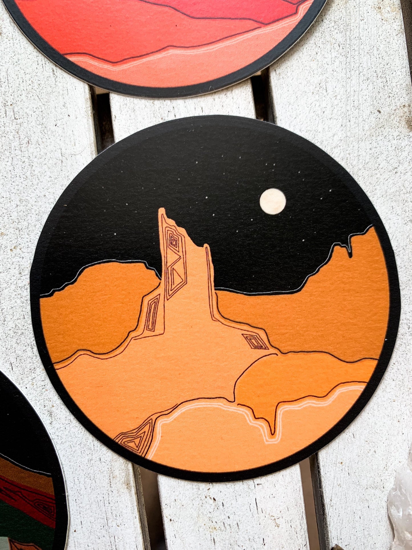 Nocturnal Earthy Tones Sticker Pack