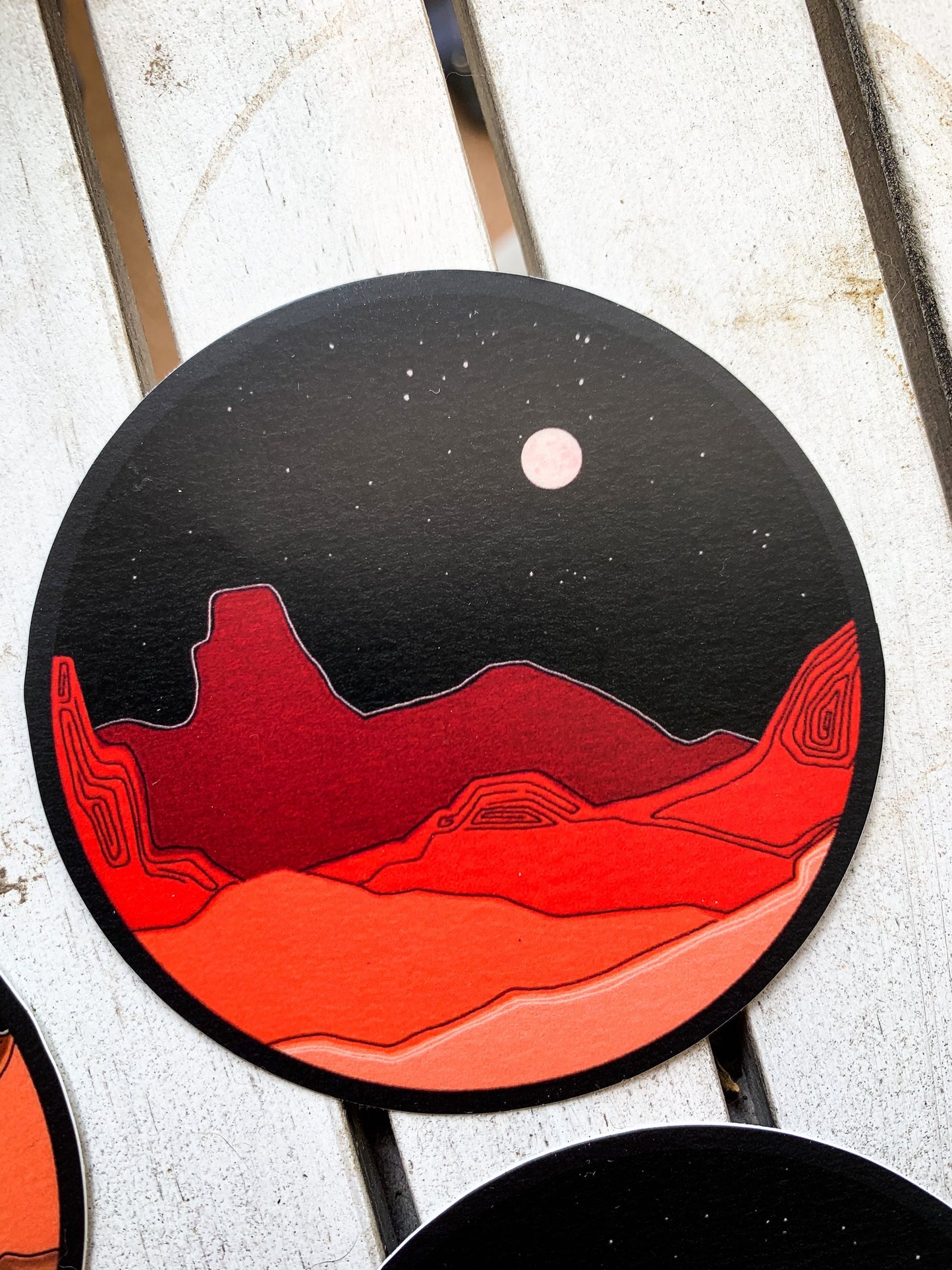Nocturnal Earthy Tones Sticker Pack