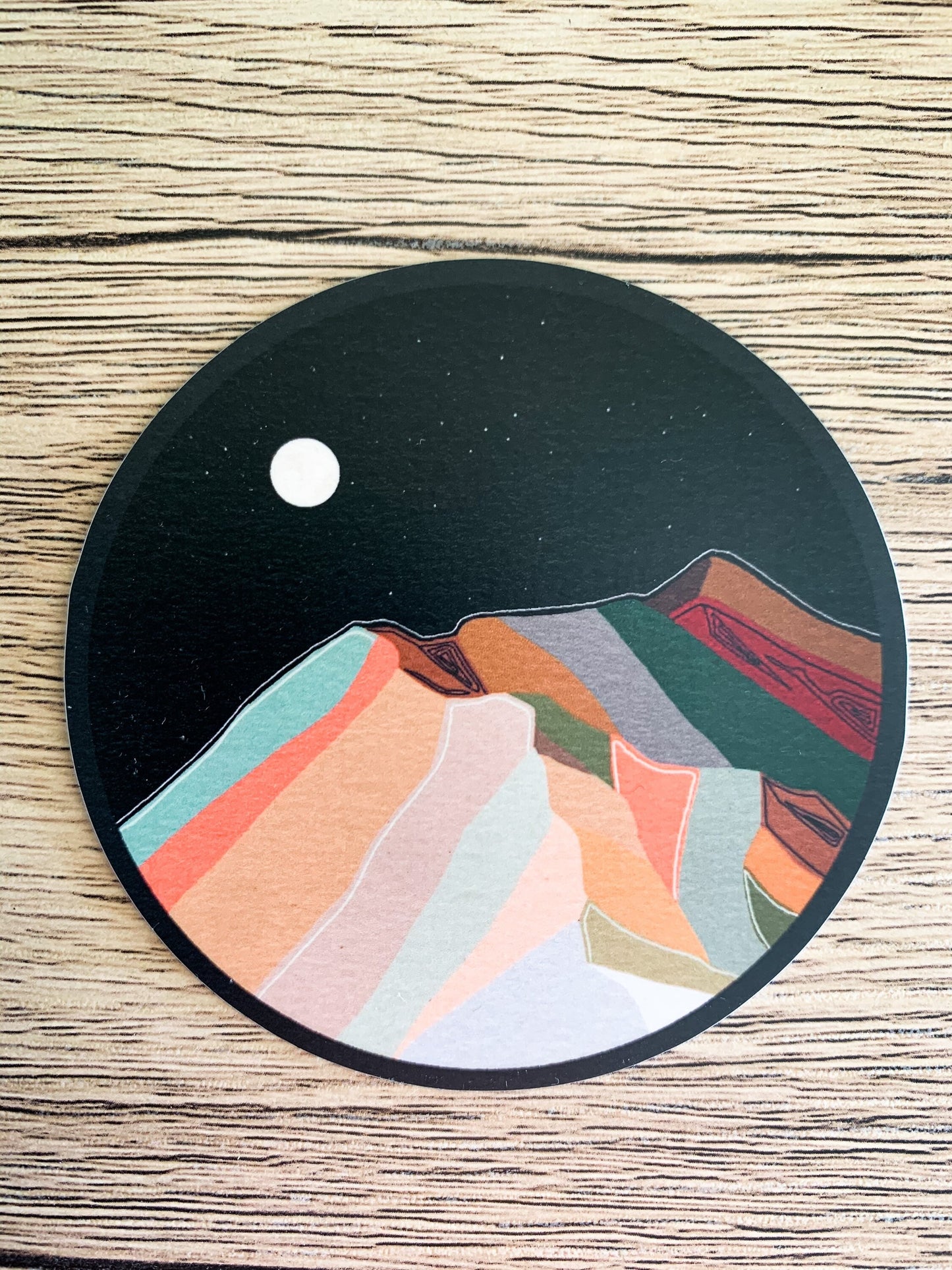 Nocturnal Earthy Tones Sticker Pack