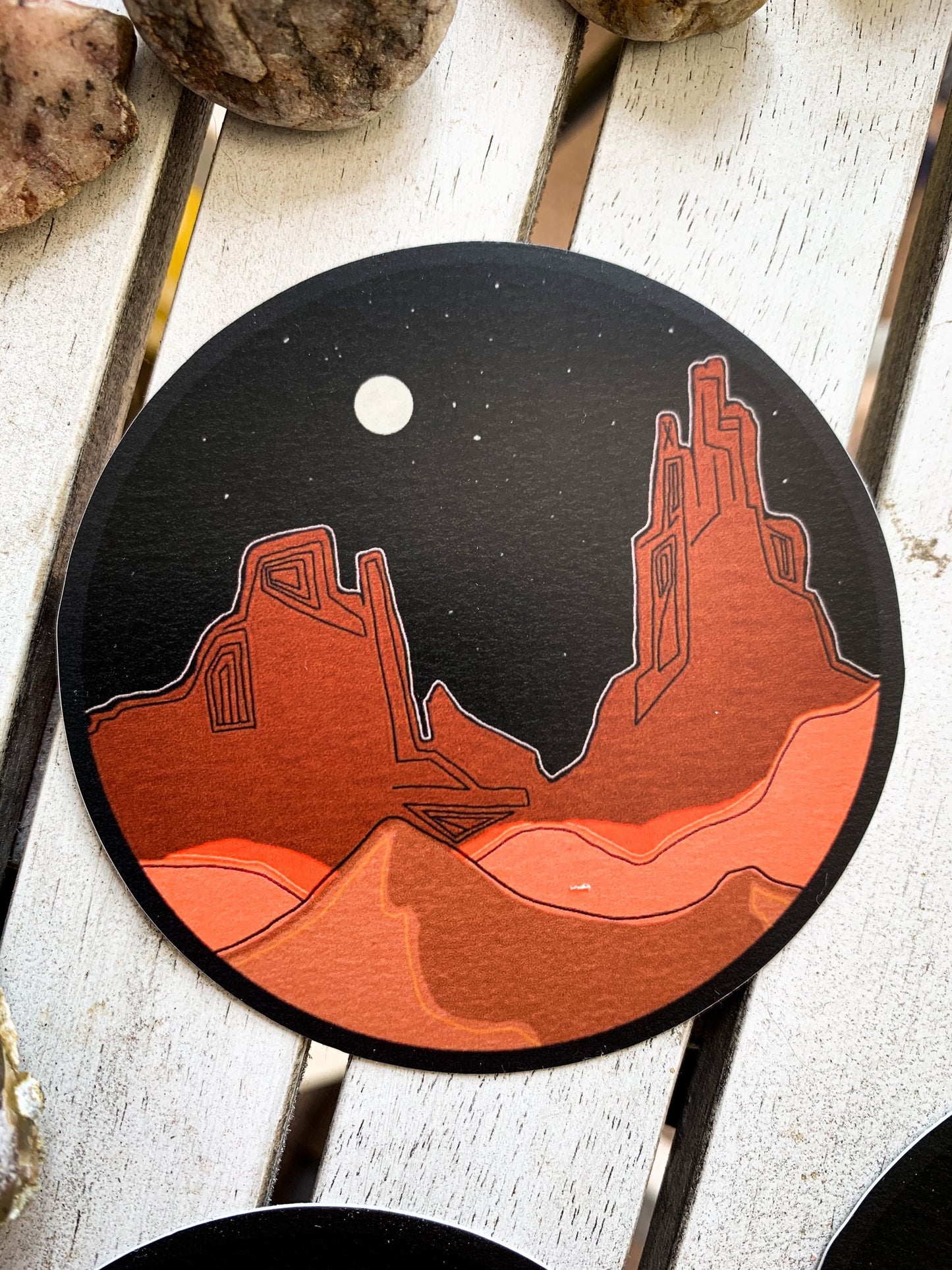 Nocturnal Earthy Tones Sticker Pack