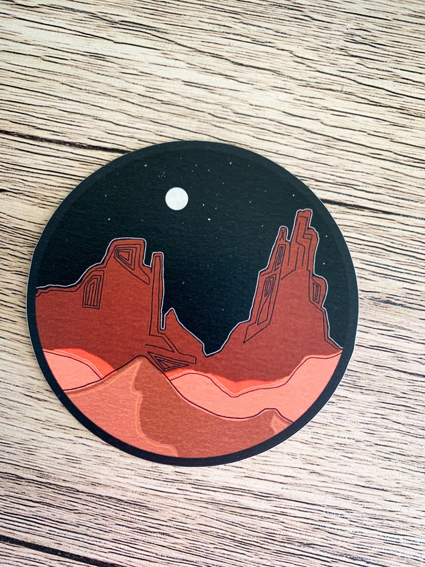 Nocturnal Earthy Tones Sticker Pack
