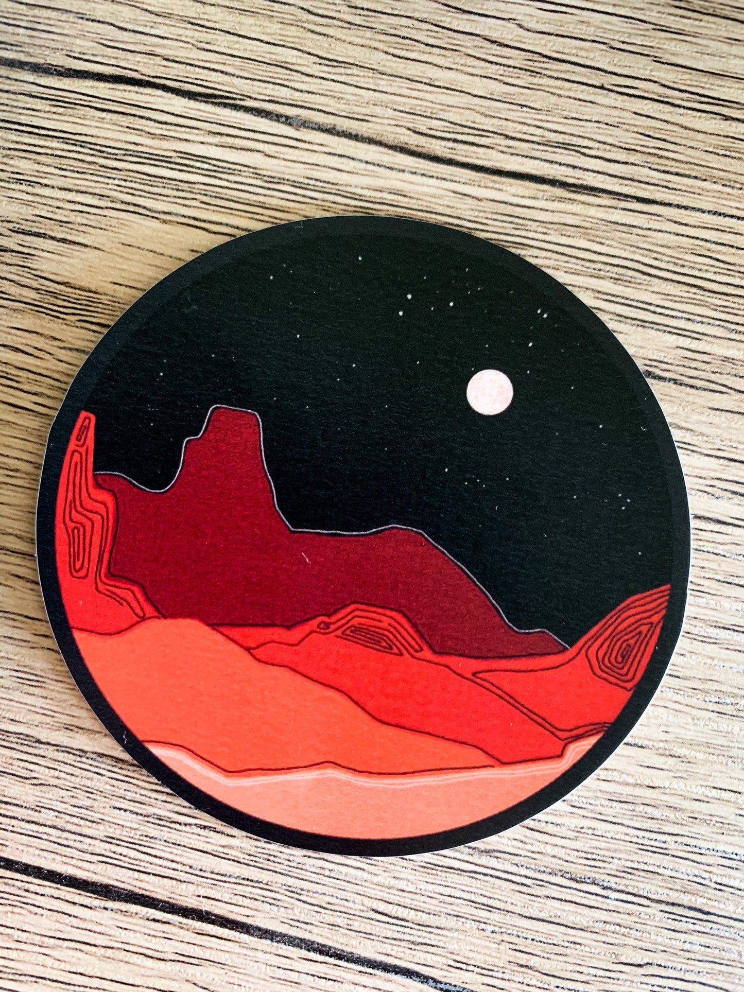 Nocturnal Earthy Tones Sticker Pack