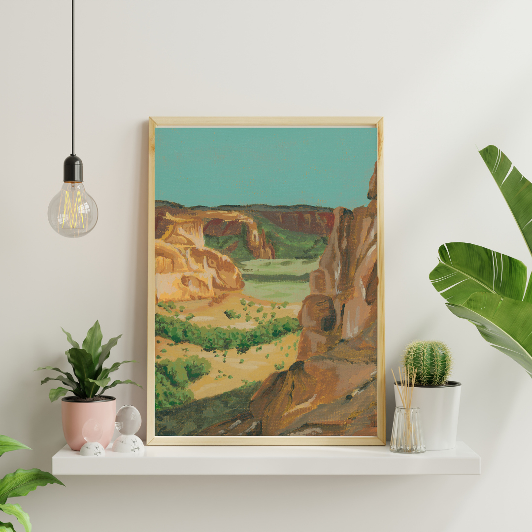 Buttes Archival Print