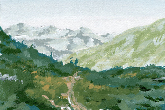 Mountain Study Archival Print