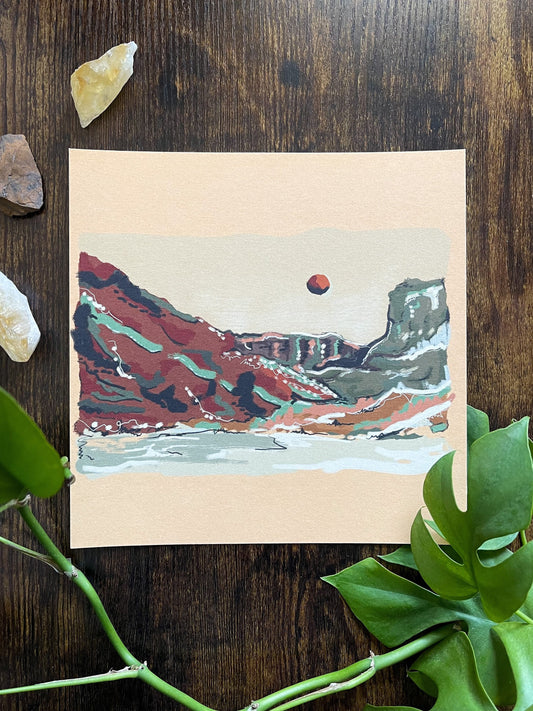 Summers in the Desert Archival Print